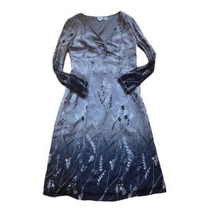 Ombre Beaded Maxi Dress